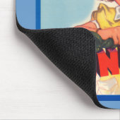 zonnestraal muismat (Hoek)