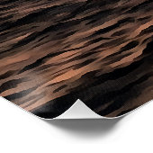 Zonnestraal over het landschapsschilderwerk in de perfect poster (Hoek)