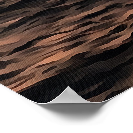 Zonnestraal over het landschapsschilderwerk in de poster (Hoek)