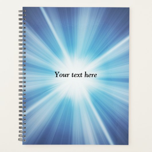 Zonnestraal patroon SJABLOON Planner (Voorkant)