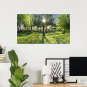 zonnestraal poster (Thuiskantoor)