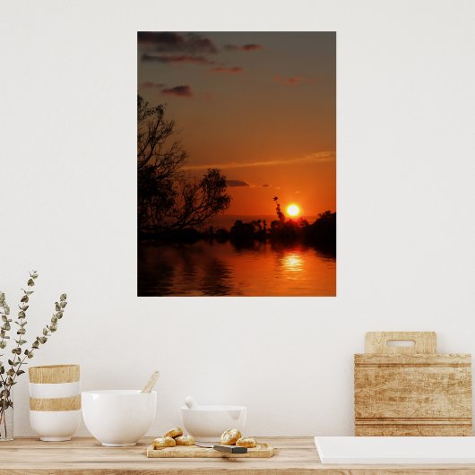 zonnestraal poster (Keuken)