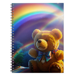 Zonnestraal Regenboog Teddybeer Wonderland Notitieboek