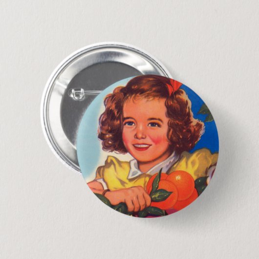 zonnestraal ronde button 5,7 cm (Voorkant /achterkant)