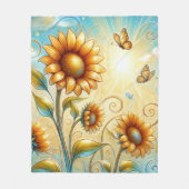 Zonnestraal Serenade Fleece Deken (Voorkant)