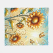 Zonnestraal Serenade Fleece Deken (Voorkant (Horizontaal))