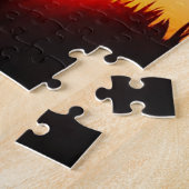 Zonnestraal van het Korngebied Legpuzzel (Zijkant)