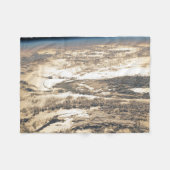 Zonnestraal voor de Atlantische Oceaan Fleece Deken (Voorkant (Horizontaal))