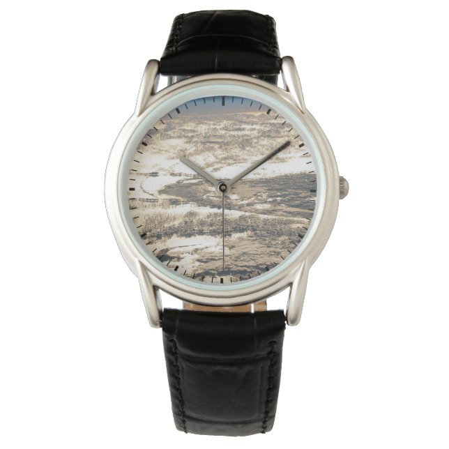 Zonnestraal voor de Atlantische Oceaan Horloge (Voorkant)