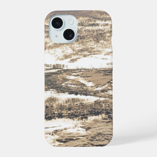 Zonnestraal voor de Atlantische Oceaan iPhone 15 Case (Achterkant)