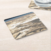 Zonnestraal voor de Atlantische Oceaan Kartonnen Onderzetters (Schuin)