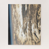 Zonnestraal voor de Atlantische Oceaan Legpuzzel (Verticaal)