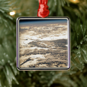 Zonnestraal voor de Atlantische Oceaan Metalen Ornament