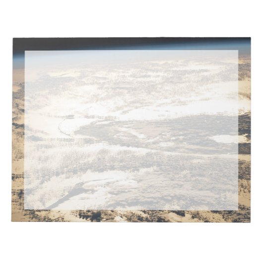 Zonnestraal voor de Atlantische Oceaan Notitieblok (Voorkant)