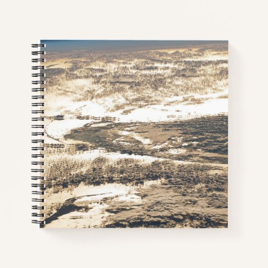 Zonnestraal voor de Atlantische Oceaan Notitieboek (Voorkant)