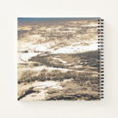 Zonnestraal voor de Atlantische Oceaan Notitieboek (Achterkant)