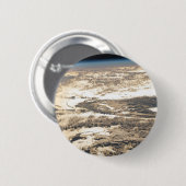 Zonnestraal voor de Atlantische Oceaan Ronde Button 5,7 Cm (Voorkant /achterkant)