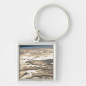 Zonnestraal voor de Atlantische Oceaan Sleutelhanger (Voorkant)