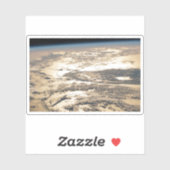 Zonnestraal voor de Atlantische Oceaan Sticker (Vel)