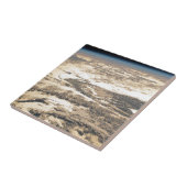 Zonnestraal voor de Atlantische Oceaan Tegeltje (Zijkant)