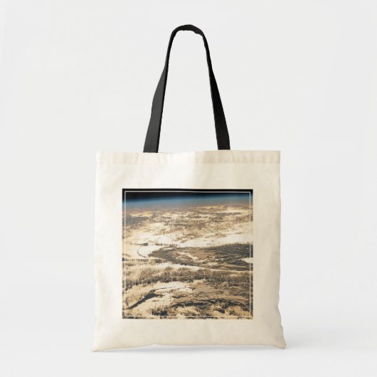 Zonnestraal voor de Atlantische Oceaan Tote Bag (Voorkant)