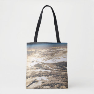 Zonnestraal voor de Atlantische Oceaan Tote Bag