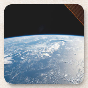 zonnestraal voor de kust van de stille oceaan bier onderzetter