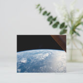 zonnestraal voor de kust van de stille oceaan briefkaart (Staand voorkant)