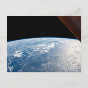 zonnestraal voor de kust van de stille oceaan briefkaart