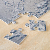 zonnestraal voor de kust van de stille oceaan legpuzzel (Zijkant)