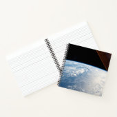 zonnestraal voor de kust van de stille oceaan notitieboek (Binnen)