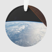 zonnestraal voor de kust van de stille oceaan ornament (voorkant)