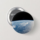 zonnestraal voor de kust van de stille oceaan ronde button 5,7 cm (Voorkant /achterkant)