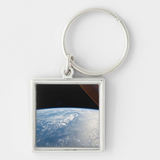 zonnestraal voor de kust van de stille oceaan sleutelhanger (Voorkant)