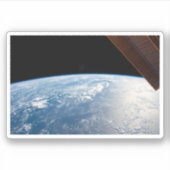 zonnestraal voor de kust van de stille oceaan sticker (Voorkant)