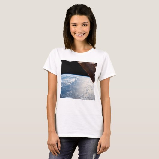 zonnestraal voor de kust van de stille oceaan t-shirt (Voorkant volledig)