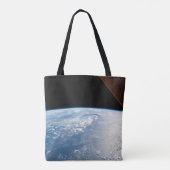 zonnestraal voor de kust van de stille oceaan tote bag (Achterkant)