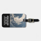 Zonnestraal voor Lake Michigan Bagagelabel (Voorkant horizontaal)