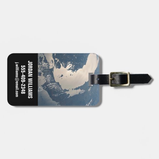 Zonnestraal voor Lake Michigan Bagagelabel (Voorkant horizontaal)