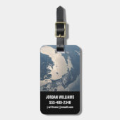 Zonnestraal voor Lake Michigan Bagagelabel (Voorkant verticaal)