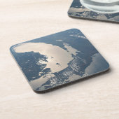 Zonnestraal voor Lake Michigan Bier Onderzetter (Linkerzijde)