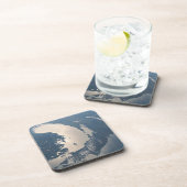 Zonnestraal voor Lake Michigan Bier Onderzetter (Rechterzijde)