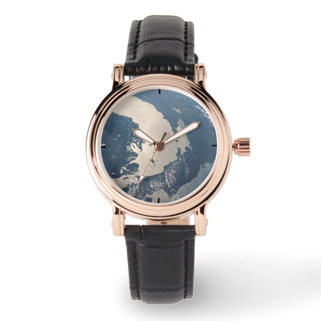 Zonnestraal voor Lake Michigan Horloge (Voorkant)