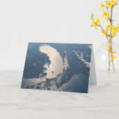 Zonnestraal voor Lake Michigan Kaart (Gele Bloem)