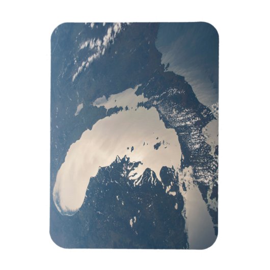 Zonnestraal voor Lake Michigan Magneet (Verticaal)