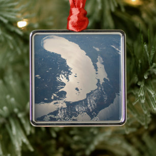 Zonnestraal voor Lake Michigan Metalen Ornament