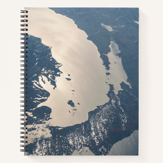 Zonnestraal voor Lake Michigan Notitieboek (Voorkant)