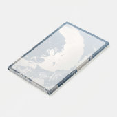 Zonnestraal voor Lake Michigan Post-it® Notes (Schuin)