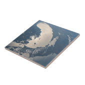 Zonnestraal voor Lake Michigan Tegeltje (Zijkant)