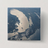 Zonnestraal voor Lake Michigan Vierkante Button 5,1 Cm (Voorkant)